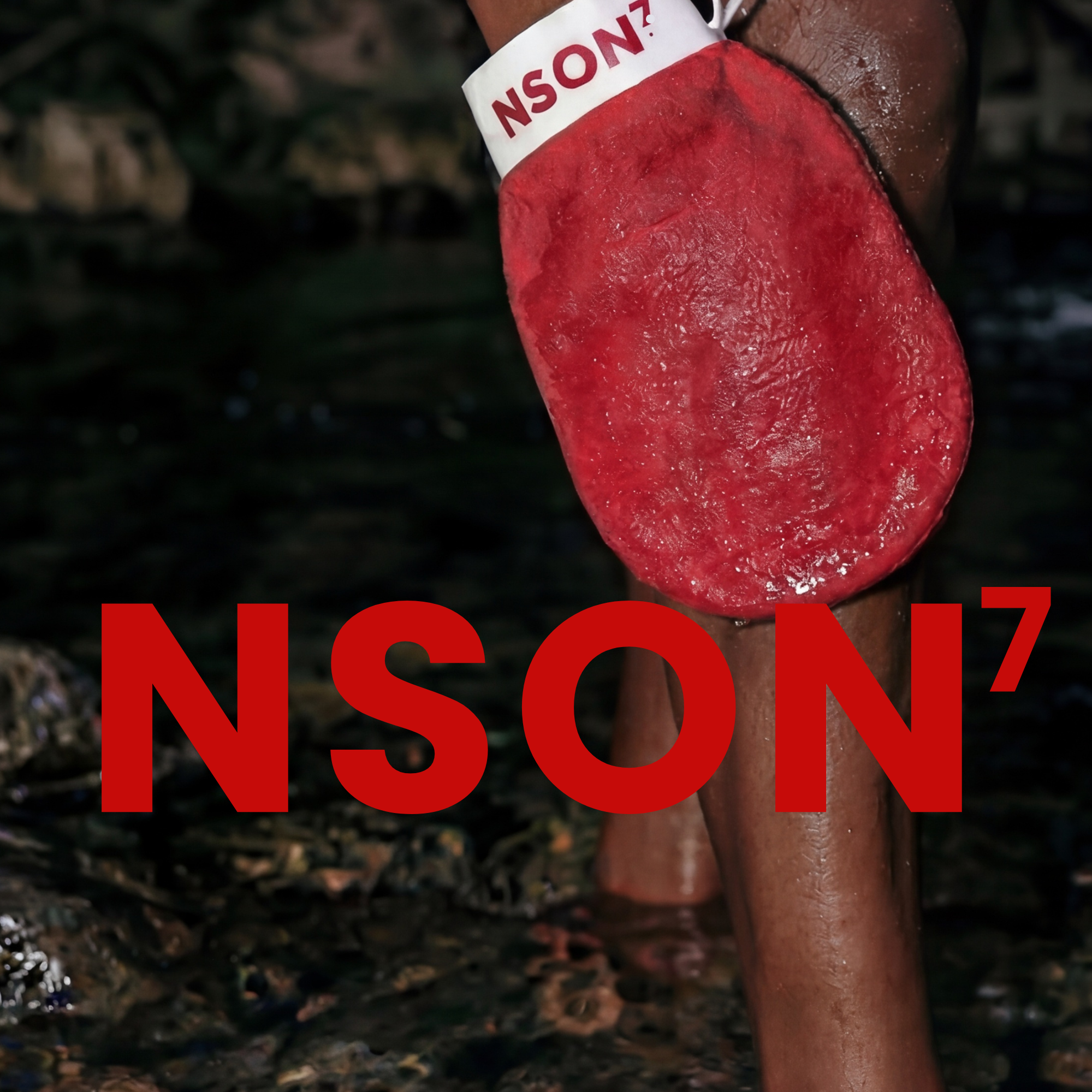 0.2 NSON7 Kessa Exfoliating Mitt - NSON7