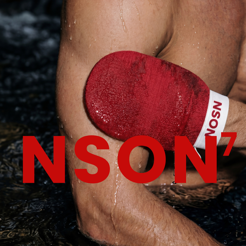 0.2 NSON7 Kessa Exfoliating Mitt - NSON7