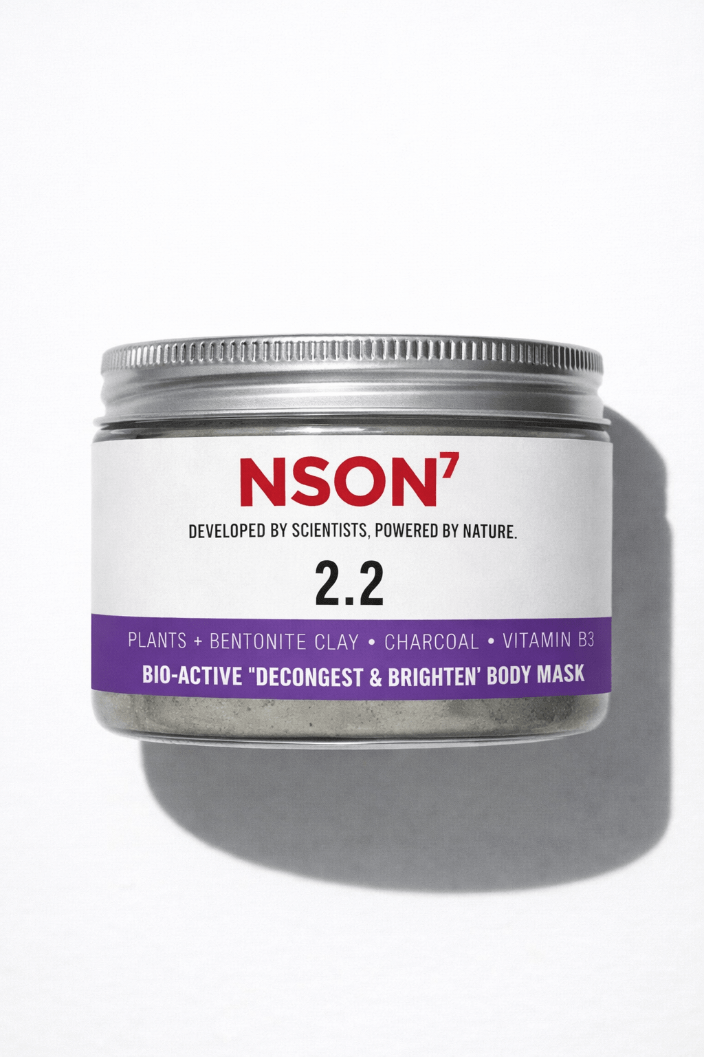 2.2 Bio - Active Decongest + Brighten • Body Clay Mask - NSON7
